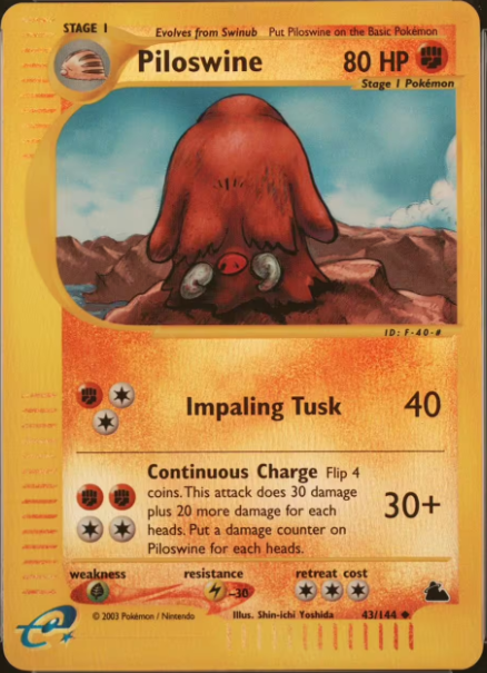 Piloswine 43/144 - Skyridge