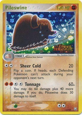 Piloswine 13/109 - EX Team Rocket Returns