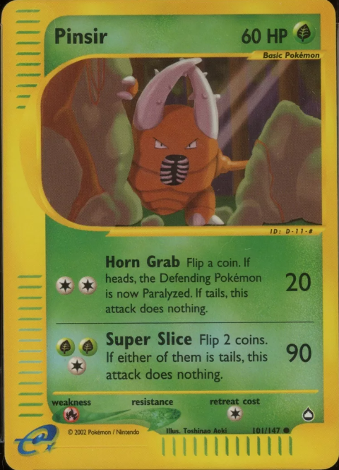 Pinsir 101/147 - Aquapolis