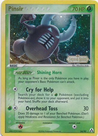 Pinsir 24/92 - EX Legend Maker