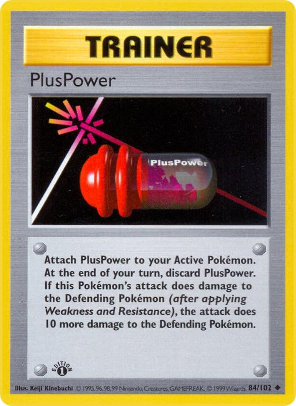 PlusPower 84/102 - Base Set