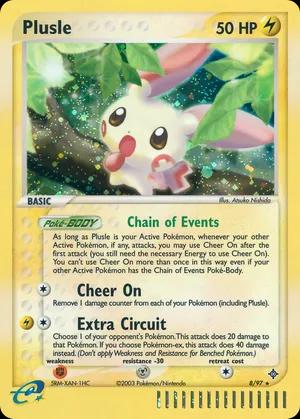 Plusle 8/97 - EX Dragon