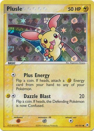 Plusle 69/101 - EX Hidden Legends