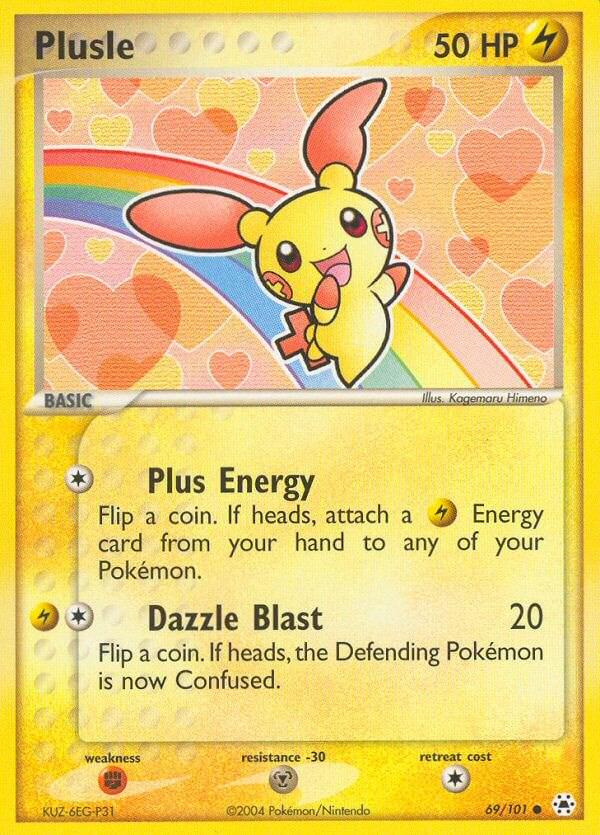 Plusle 69/101 - EX Hidden Legends
