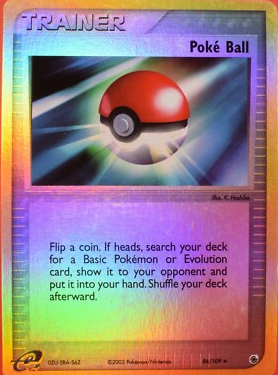 Poke Ball 86/109 - EX Ruby & Sapphire