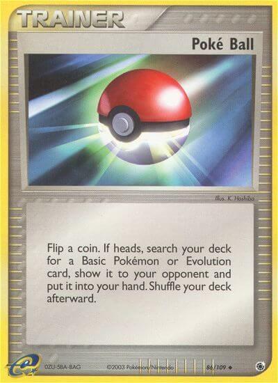 Poke Ball 86/109 - EX Ruby & Sapphire