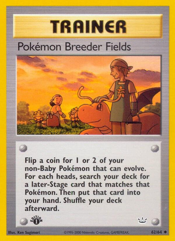 Pokemon Breeder Fields 62/64 - Neo Revelation