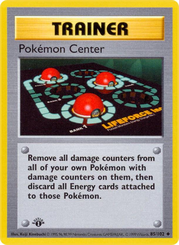 Pokemon Center 85/102 - Base Set