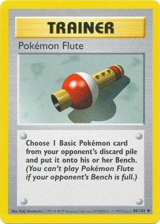 Pokemon Flute 86/102 - Base Set