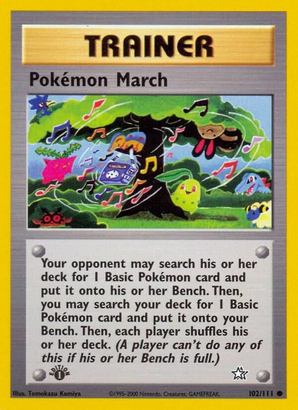 Pokemon March 102/111 - Neo Genesis
