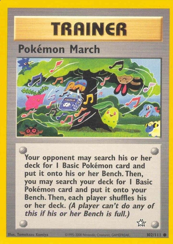 Pokemon March 102/111 - Neo Genesis