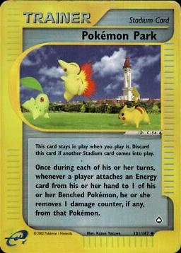 Pokemon Park 131/147 - Aquapolis