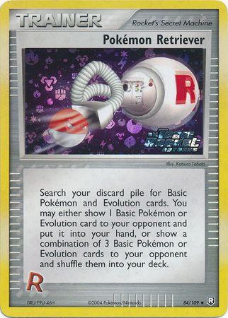 Pokemon Retriever 84/109 - EX Team Rocket Returns