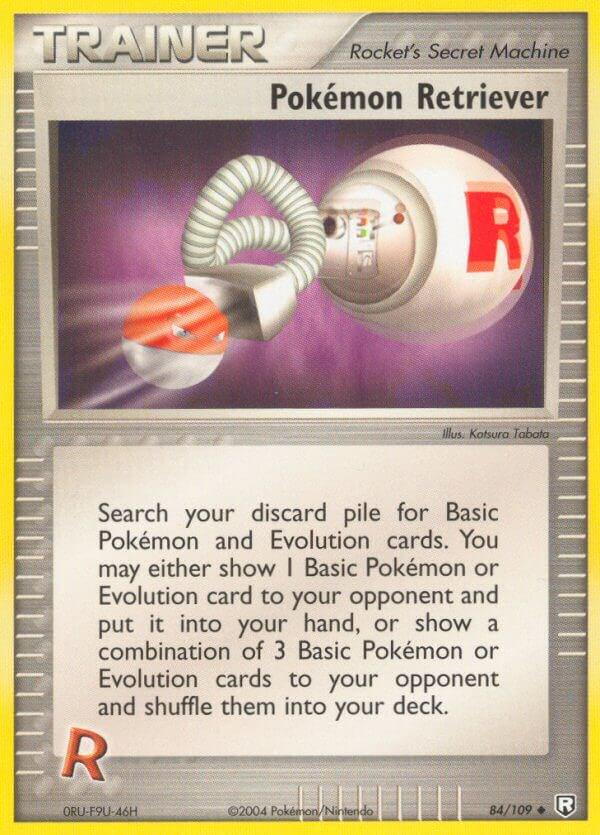 Pokemon Retriever 84/109 - EX Team Rocket Returns