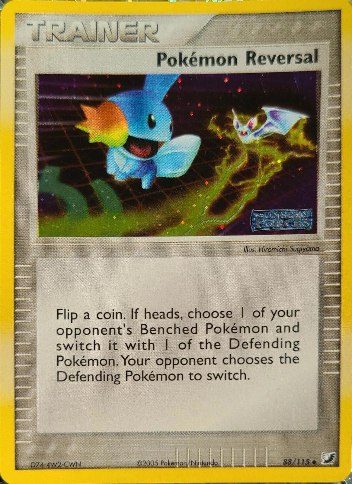 Pokemon Reversal 88/115 - EX Unseen Forces