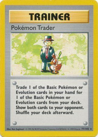 Pokemon Trader 77/102 - Base Set