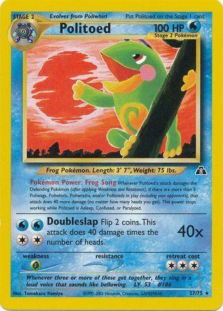 Politoed 27/75 - Neo Discovery