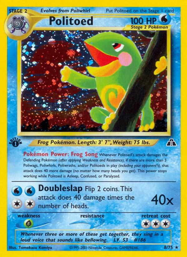 Politoed 8/75 - Neo Discovery
