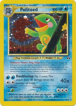 Politoed 8/75 - Neo Discovery