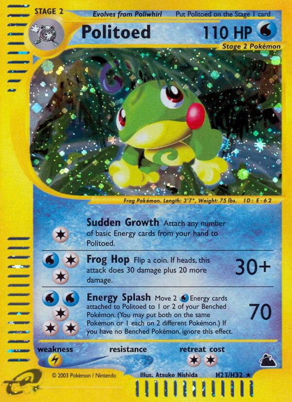 Politoed H23/144 - Skyridge