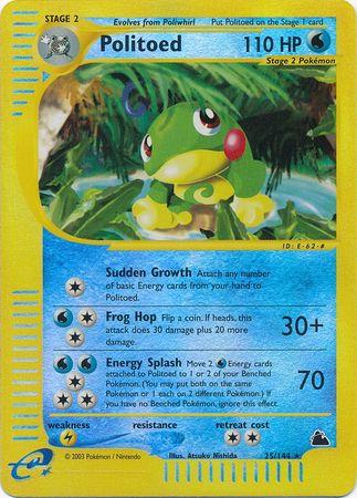 Politoed 25/144 - Skyridge