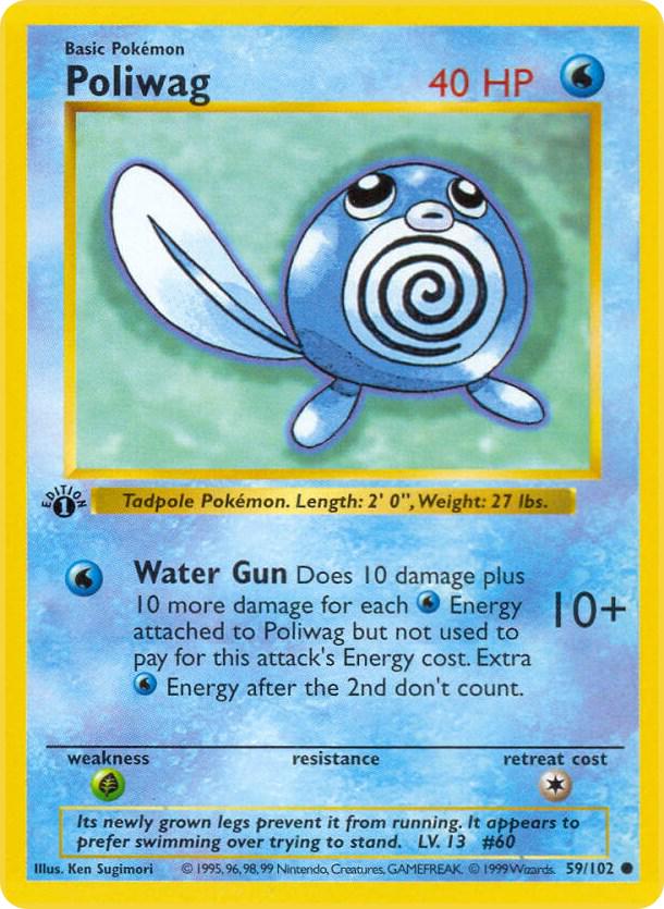 Poliwag 59/102 - Base Set