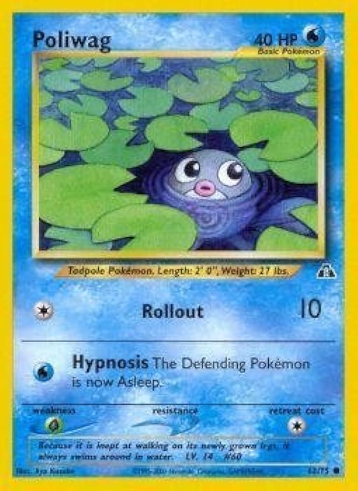 Poliwag 62/75 - Neo Discovery