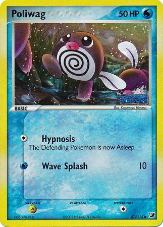 Poliwag 67/115 - EX Unseen Forces