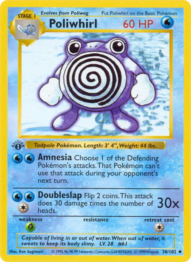 Poliwhirl 38/102 - Base Set