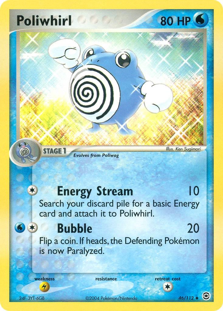 Poliwhirl 46/112 - EX Fire Red & Leaf Green