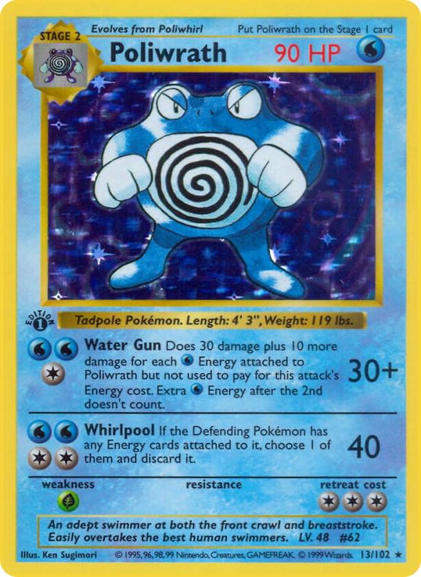 Poliwrath 13/102 - Base Set