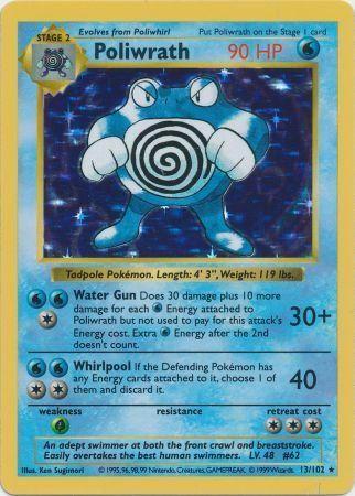 Poliwrath 13/102 - Base Set