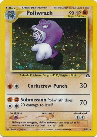 Poliwrath 9/75 - Neo Discovery