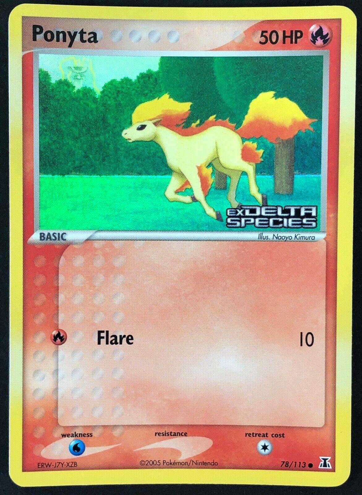 Ponyta 78/113 - EX Delta Species