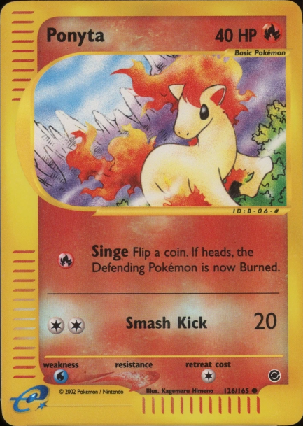 Ponyta 126/165 - Expedition