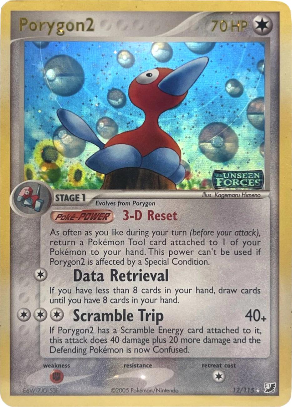 Porygon2 12/115 - EX Unseen Forces