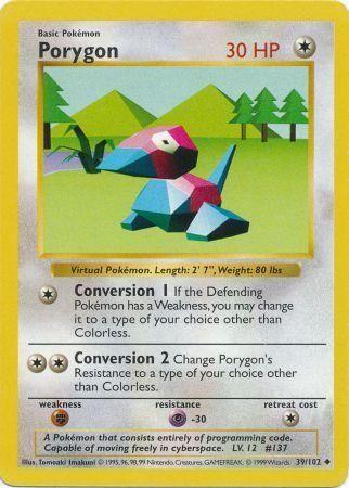 Porygon 39/102 - Base Set