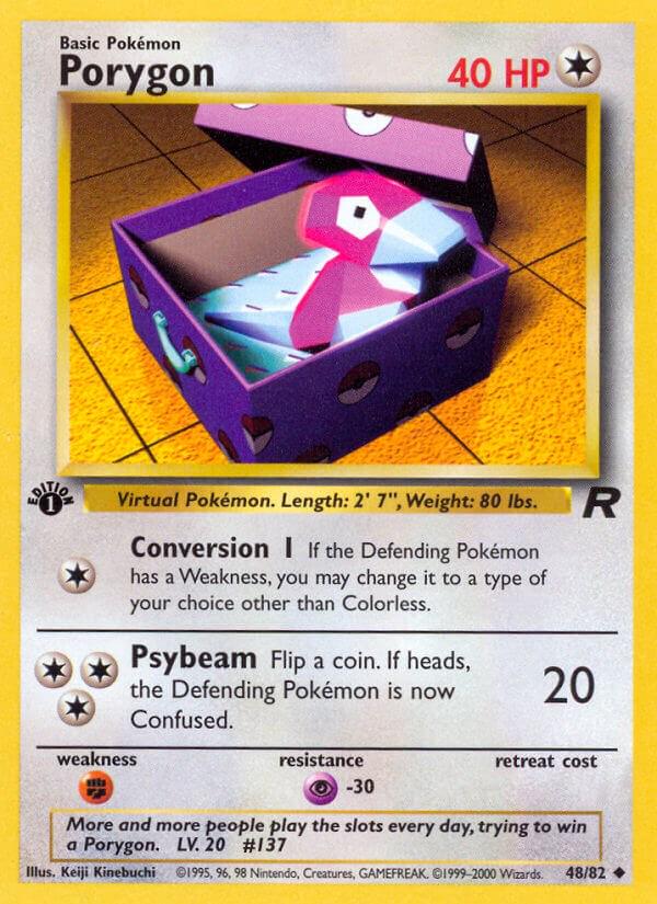 Porygon 48/82 - Team Rocket