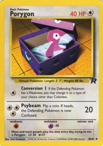 Porygon 48/82 - Team Rocket