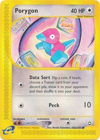 Porygon 103a/110 - Aquapolis