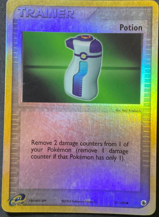 Potion 91/109 - EX Ruby & Sapphire