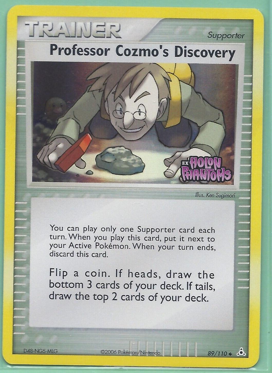 Professor Cozmo's Discovery 89/110 - EX Holon Phantoms