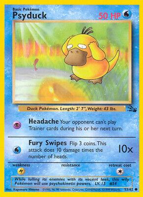 Psyduck 53/62 - Fossil Set