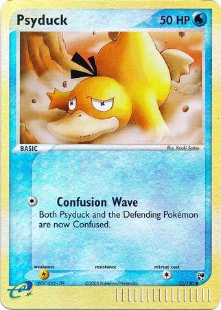 Psyduck 73/100 - EX Sandstorm