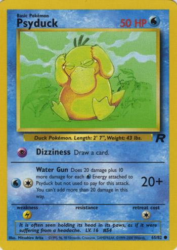 Psyduck 65/82 - Team Rocket