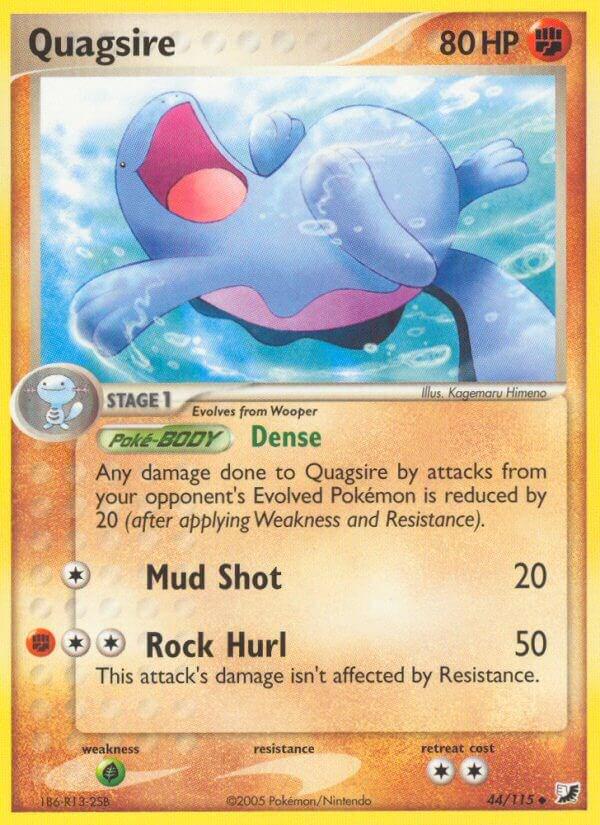 Quagsire 44/115 - EX Unseen Forces