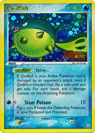 Qwilfish 27/109 - EX Team Rocket Returns