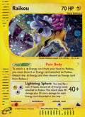 Raikou H26/144 - Skyridge