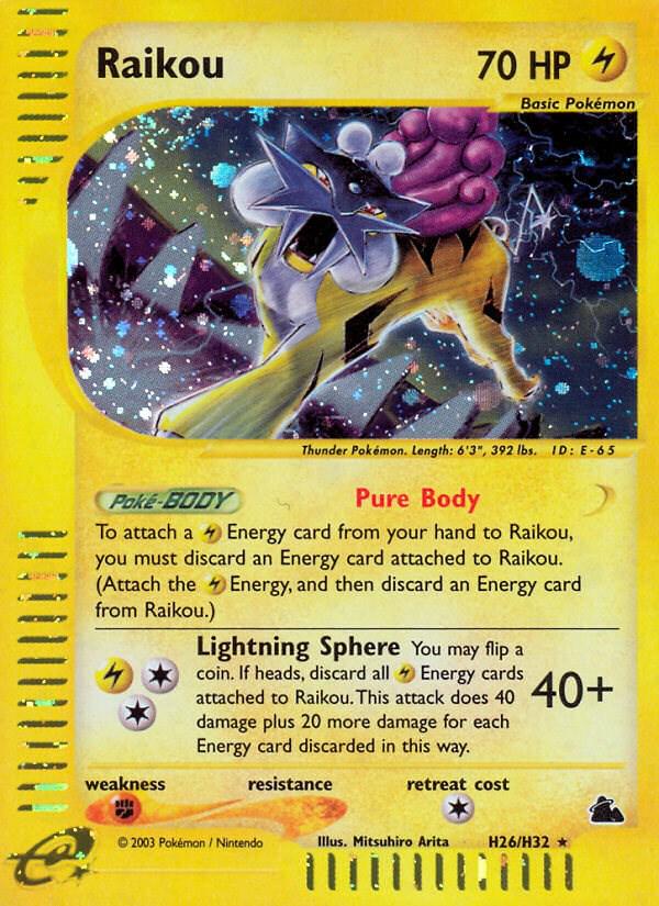 Raikou H26/144 - Skyridge