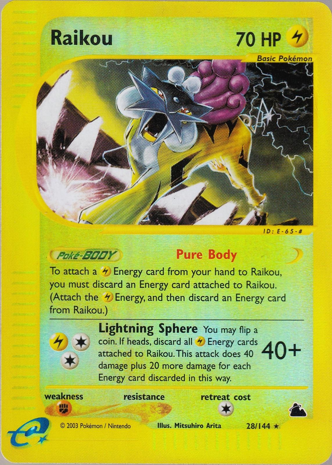 Raikou 28/144 - Skyridge